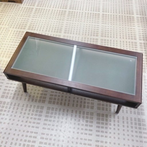 ■最新入荷！！■東馬　スキット　センターテーブル/ローテーブル　ダークブラウン