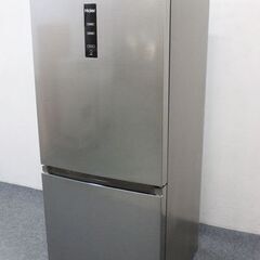 ハイアール 2ドア冷凍冷蔵庫 262L クラス最大127L大容量冷凍室 JR-NF262A シルバー 2021年製 Haier  中古家電 店頭引取歓迎 R4951)