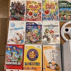 Wii本体　ソフトセットの画像