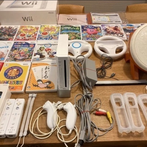 Wii本体　ソフトセット