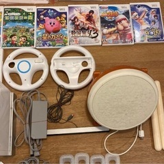 Wii本体　ソフトセットの画像