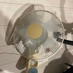 取引中　扇風機
