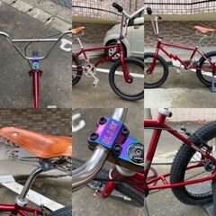 超激レア！88台限定！MOTIVE × W-BASE M-FRAME 20" BMX　再生カスタムの画像