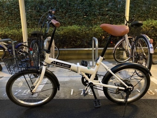 ACE BUDDY 206-5 20インチ 6段変速 折りたたみ自転車
