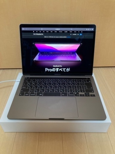 MacBook Pro  M1チップ　16GB 512GB 13インチ スペースグレイ