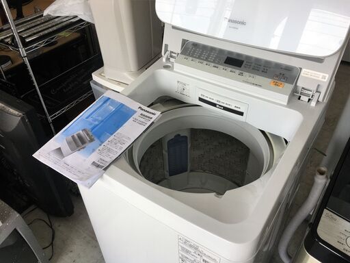 洗濯機の分解クリーニング行っています！配送設置込み！！パナソニック8.0K洗濯機DDインバーター2018年製　分解クリーニング済み！！