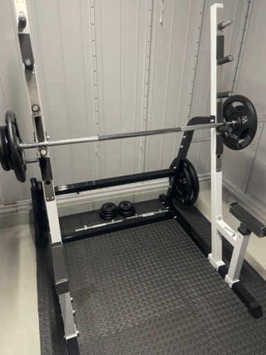 アイロテックハーフラック　ダンベルセット付！[引き取り限定]