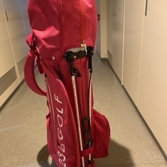 23区ゴルフ　軽量キャディバック　レディースの画像
