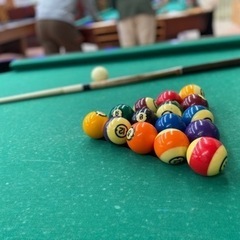 みんなでビリヤード🎱　2022年1月