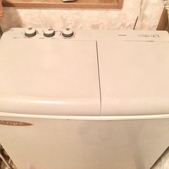 2槽式洗濯機　動作確認済