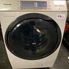 ☆中古 激安！！￥38,000！！＜目玉商品！＞Panasonic　パナソニック　10.0kg洗濯機　家電　2015年製　NA-VX8500L型　幅64cmｘ奥行72cmｘ高さ102cm【BBM029】