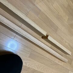 無印良品 壁に付けられる家具 長押 44cm x 2 / 88cm x 1 （注意あり、内容要確認）の画像