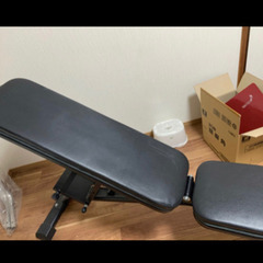 ベンチ台　値下げ希望は連絡ください　　アジャスタブルベンチ