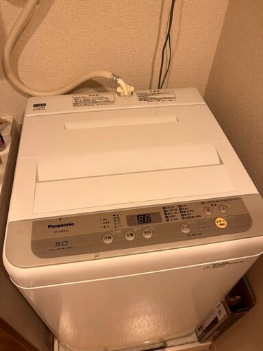 【1/16まで】PANASONIC 洗衣機 NA-F50B12 2019製造
