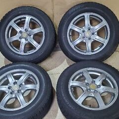 ◆タイヤのみSOLD OUT！◆　超バリ山スタッドレスホイールセ...