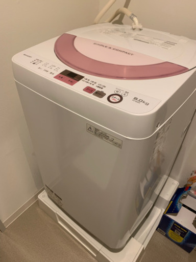 SHARP 洗濯機 6kg
