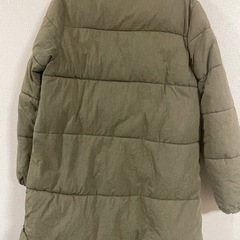 値下げ cepo ロングダウンジャケット サイズM カーキ グリーン 深緑 アウターの画像