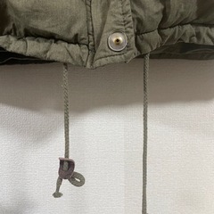 値下げ cepo ロングダウンジャケット サイズM カーキ グリーン 深緑 アウターの画像