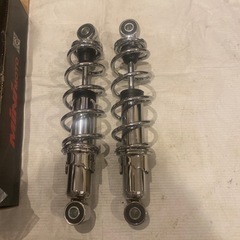 美品　ほぼ新品！Z50J モンキー　リアサス　荒巻　メッキ　穴ピ...