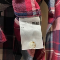 UNIQLO  チェックネルシャツの画像