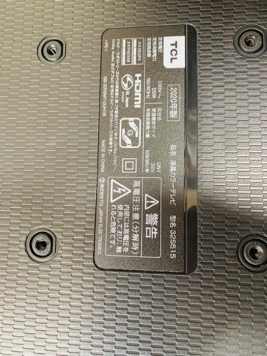 2020年製　液晶カラーテレビ　TCL 32S515　32型
