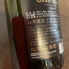 スパークリングワイン　スペイン　750mlの画像
