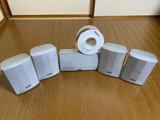 Pioneer 5chホームシアター用　コンパクトサイズ　サラウンドスピーカー5台セット【S-DV33】動作確認済