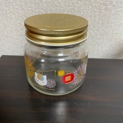 新品未使用　夏目友人帳　にゃんこ先生　ガラス瓶の画像