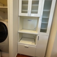 食器棚　電源二口付き