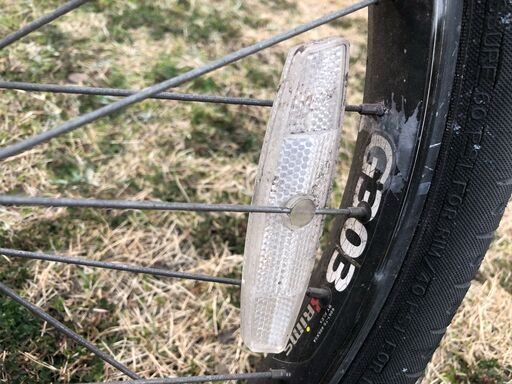 BMX ジャイロブレーキ 中古 サビ 傷 使用感あり タイヤヒビあり 