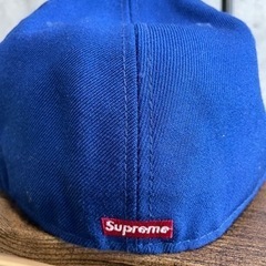 Supreme Tonal box logo New era 14 Aw 7 1/2 59.6cm レア ボックスロゴ シュプリームNEW ERA ニューエラ ブルーの画像