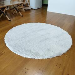 ニトリ　円形ラグ　130cm