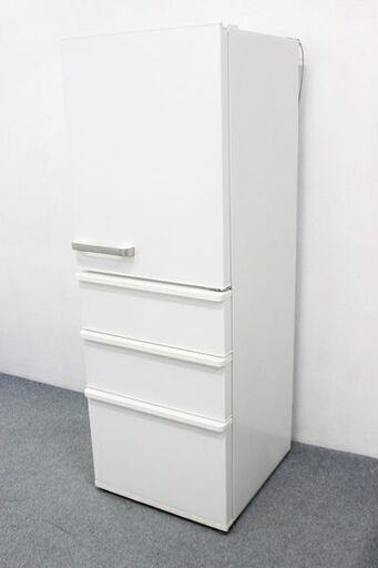 アクア 4ドア冷凍冷蔵庫 355L AQR-36H(W)ナチュラルホワイト 2019年製 AQUA  中古家電 店頭引取歓迎 R4991)
