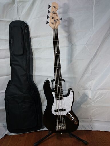 【いい音♪】 5弦ジャズベース Woofy Cavalier5