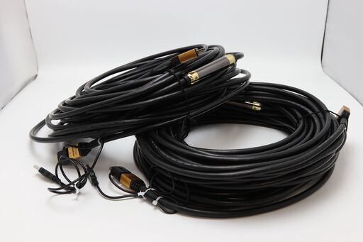 HDMIケーブル２０ｍ　2本  ３０ｍ2本　※中古品※