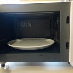 ナショナル電子レンジと小型冷蔵庫まとめての画像