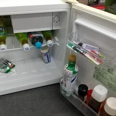ナショナル電子レンジと小型冷蔵庫まとめての画像