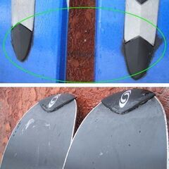 訳あり★160㎝ カービングスキー 2点セット 板 サロモン verse7 ブルー 青　ビンディング付 SALOMON ☆ PayPay(ペイペイ)決済可能 ☆ 札幌市 豊平区 平岸の画像