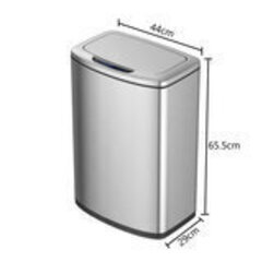 【恵庭】未使用品 EKO センサーゴミ箱 47L 自動開閉ゴミ箱...