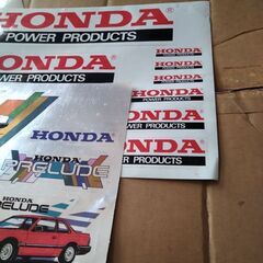 HONDAのシール(3枚)の画像