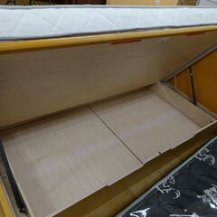 跳ね上げ式　シングルベッド【愛品倶楽部柏店】 の画像