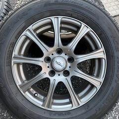 215/65R16  アルミホール、スタッドレスタイヤ4本セット！の画像