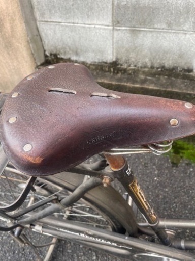 ナショナル　レギュラー　ロッドブレーキ　革サドル