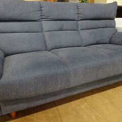 東京インテリア　ハイバック3人掛けソファー　if HOME【愛品倶楽部柏店】 の画像