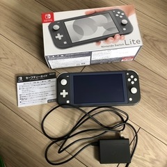 Nintendo Switch light グレー
