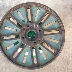 中古　面板　旋盤用面板　500ｍｍ　37.5ｋｇ管理番号ＦＧ－５