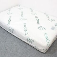 新品未開封 FranceBed/フランスベッド ZELTスプリングマットレス セミダブルサイズ 硬め   家具 店頭引取歓迎 R4947)