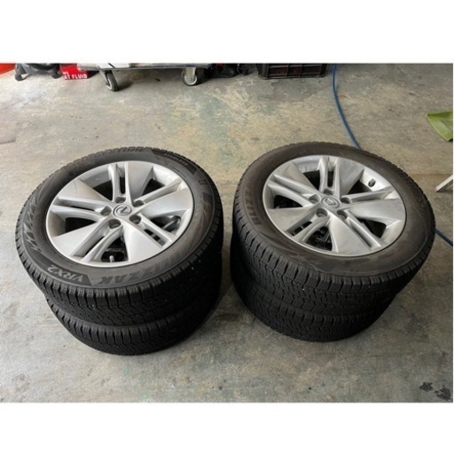 215/55R17 4本セット　ホイール付き　レクサス　タイヤ