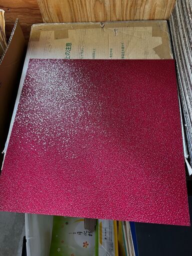 40枚くらい フロアタイル GT-333 約45*45cm 厚さ2.5mm サンゲツ 中古品 配送可 色違いあり