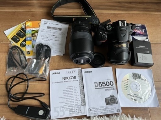 Nikon D5500 一眼レフカメラ